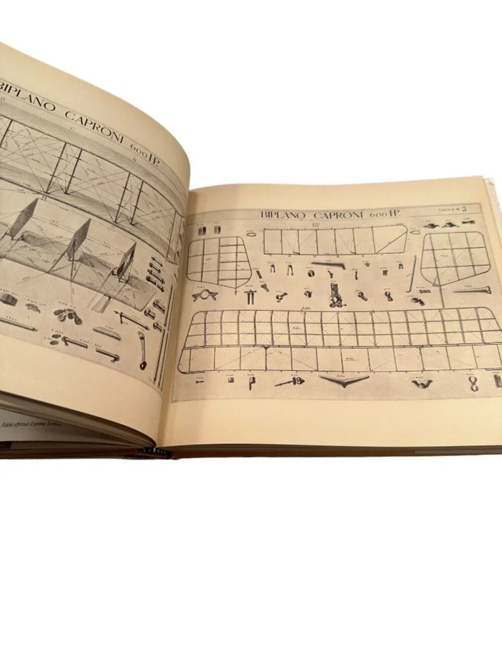 Caproni Nella Prima Guerra Mondiale Vintage WWII Book Italian Illustrations